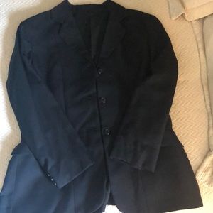 Black show coat from Tuff Rider.